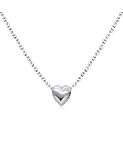 Mini Heart Silver Necklace SPE-5653